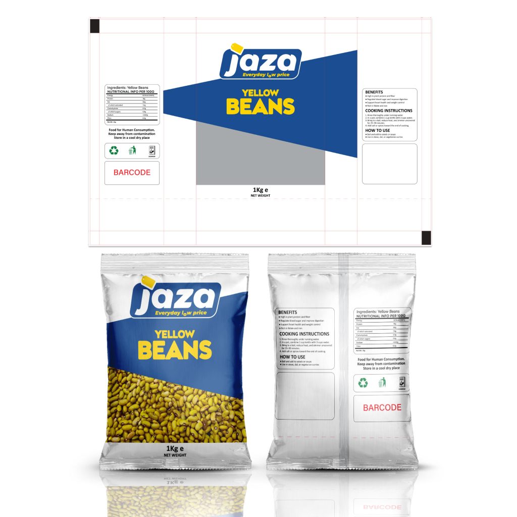 Pillow Pack Yellow beans