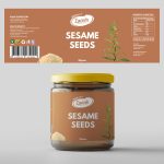 Sesame seeds Label design